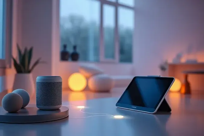 Dispositivos inteligentes conectados ilustrando as aplicações do Wi-Fi 7 em uma casa moderna