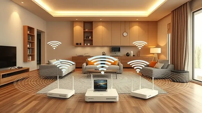 Sistema de rede Mesh para roteador Wi-Fi com cobertura ampla e sem interrupções