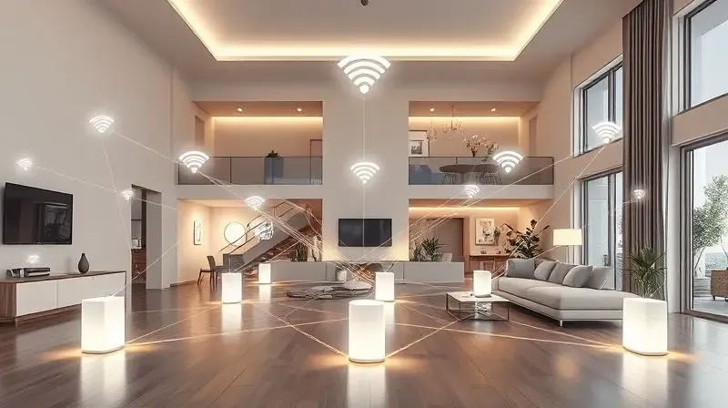 Roteador mesh para cobertura de longo alcance