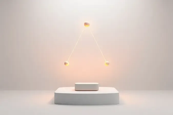 Comparativo visual entre componentes de tecnologia mesh conectados e repetidor tradicional isolado em render 3D liminal.